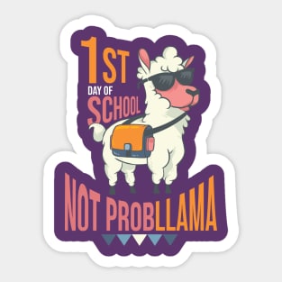 school shirt design for kids Sticker